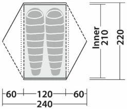 Robens Boulder 2 Tent -Camping Salgsbutik 65000145 8
