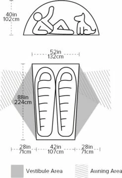 Big Agnes Copper Spur HV UL2 Tent 13 Big Agnes Copper Spur HV UL2 Tent -Camping Salgsbutik 65000149 6