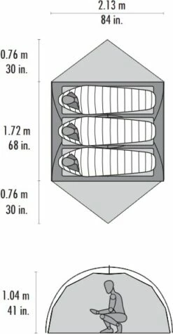 MSR Elixir™ 3 Tent 7 MSR Elixir™ 3 Tent -Camping Salgsbutik 65100099 3