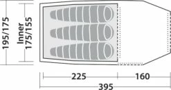 Robens Voyager Versa 3 Tent -Camping Salgsbutik 65100120 8