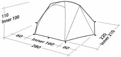Robens Boulder 3 Tent 17 Robens Boulder 3 Tent -Camping Salgsbutik 65100147 7