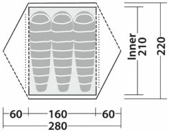 Robens Boulder 3 Tent 18 Robens Boulder 3 Tent -Camping Salgsbutik 65100147 8