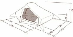 Robens Chaser 3XE Tent -Camping Salgsbutik 65100160 7