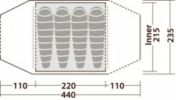 Robens Goshawk 4 Tent 18 Robens Goshawk 4 Tent -Camping Salgsbutik 65100161 8