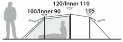 Robens Pioneer 4EX Tent -Camping Salgsbutik 65100167 9