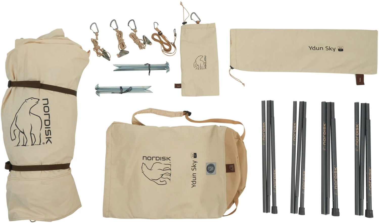 Nordisk Ydun Sky 5.5 Technical Cotton 10 Nordisk Ydun Sky 5.5 Technical Cotton - Billede 10