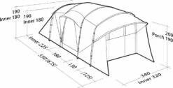 Robens Eagle Rock 6+2XP Tent -Camping Salgsbutik 65200022 9