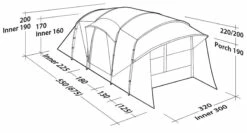 Robens Eagle Rock 5XP Tent -Camping Salgsbutik 65200027 7
