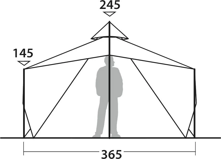 Robens Chinook Ursa S 6 Tipi 4 Robens Chinook Ursa S 6 Tipi - Billede 4