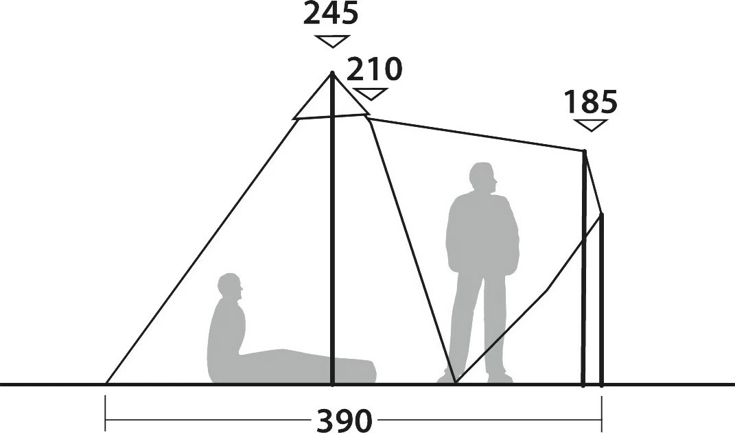 Robens Chinook Ursa S 6 Tipi 5 Robens Chinook Ursa S 6 Tipi - Billede 5