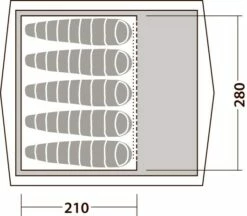 Robens Inner Tent Prospector Castle -Camping Salgsbutik 65700034 8