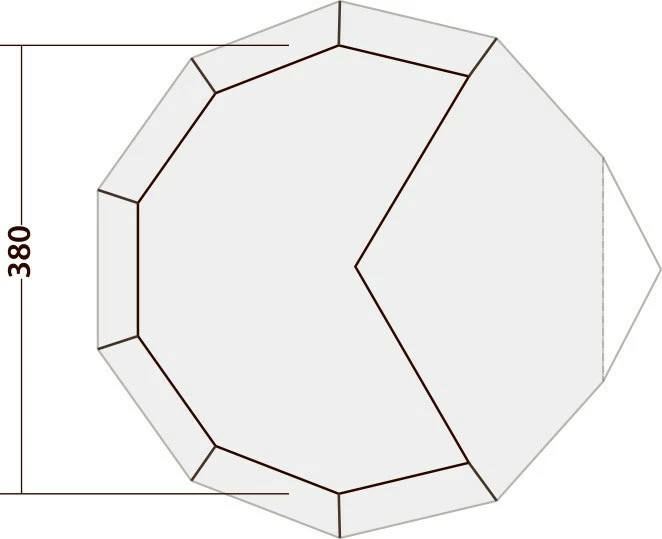 Robens Universal Tipi Mosquito Inner 7 Robens Universal Tipi Mosquito Inner - Billede 7