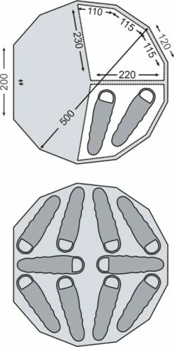 Nordisk Asgard 19.6 Zip-In Floor 3 Nordisk Asgard 19.6 Zip-In Floor -Camping Salgsbutik 65800013 1