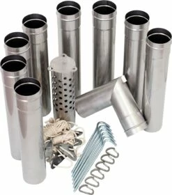 Nordisk Torden Chimney Pipe Set 7 Nordisk Torden Chimney Pipe Set -Camping Salgsbutik 65900057 2