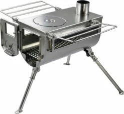 Woodlander Double View Medium Cook Camping Stove -Camping Salgsbutik 65900067 3