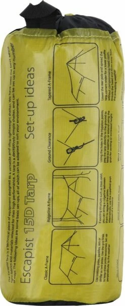 Sea To Summit Escapist™ Ultra-Sil® 15D Large Tarp -Camping Salgsbutik 66000033 2
