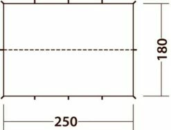 Robens Trail Tarp 2.5 X 1.8 M -Camping Salgsbutik 66000081 3