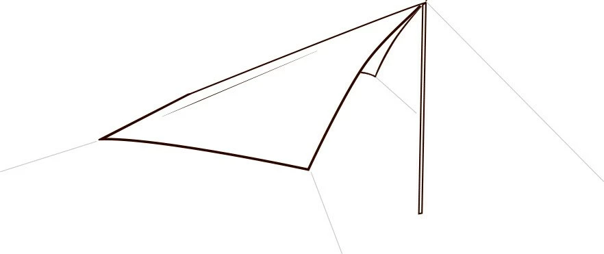Robens Trail Wing Tarp 3 Robens Trail Wing Tarp - Billede 3