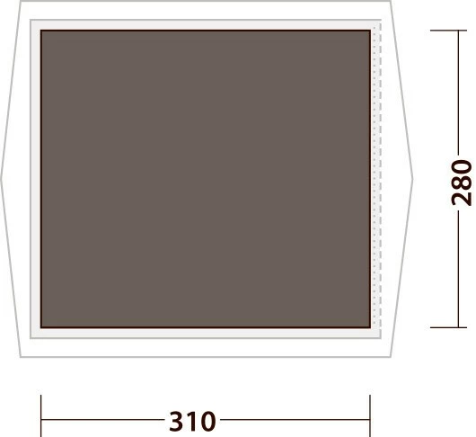 Robens Footprint Prospector Castle 2 Robens Footprint Prospector Castle - Billede 2