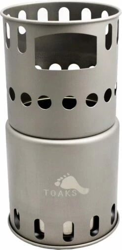 Titanium Backpacking Wood Burning Stove