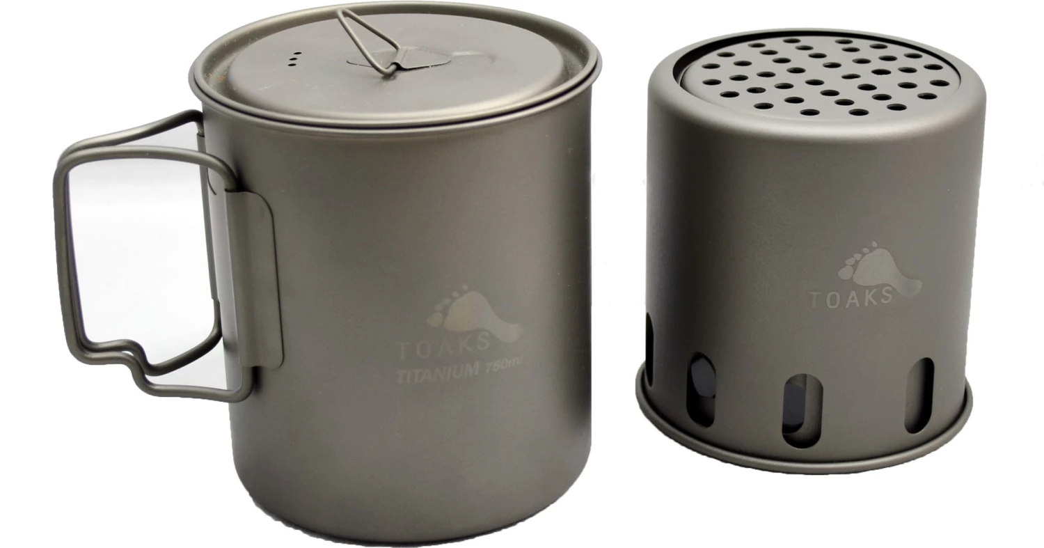 Titanium Small Backpacking Wood Burning Stove 6 Titanium Small Backpacking Wood Burning Stove - Billede 6