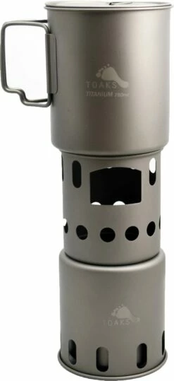 Titanium Small Backpacking Wood Burning Stove 15 Titanium Small Backpacking Wood Burning Stove -Camping Salgsbutik 70300015 7