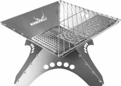 X-Large Flat Firepit -Camping Salgsbutik 70300019 3