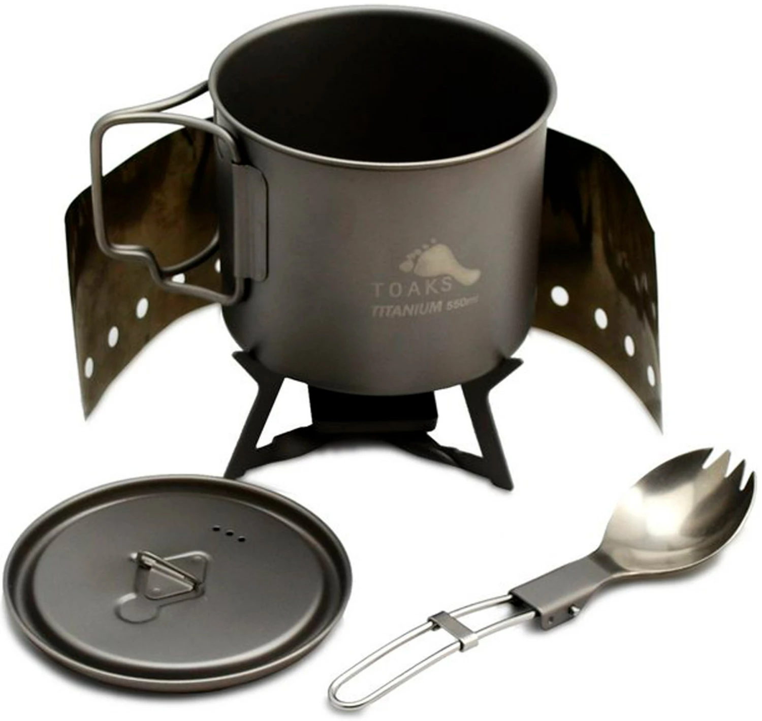 Ultralight Titanium Solid Fuel Cook System 1 Ultralight Titanium Solid Fuel Cook System