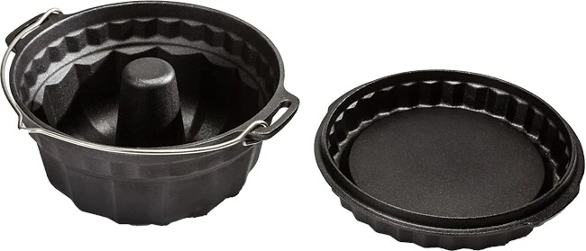 Petromax Ring Cake Pan W/Tarte Case Lid GF1 3 Petromax Ring Cake Pan W/Tarte Case Lid GF1 - Billede 3