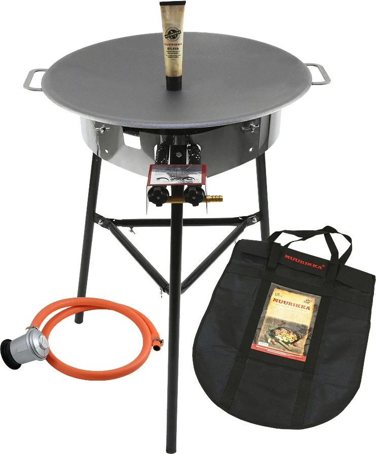Muurikka Griddle Pan W/Legs ø58 Cm 2 Muurikka Griddle Pan W/Legs ø58 Cm - Billede 2