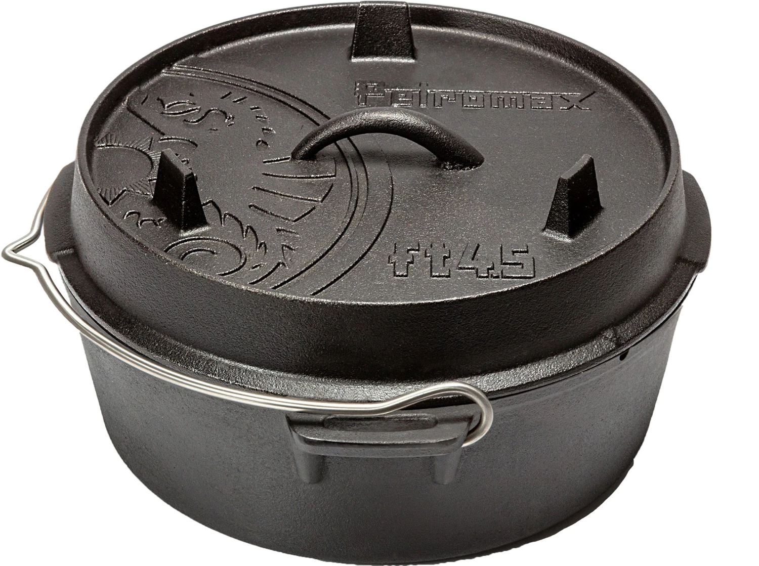 Petromax Dutch Oven FT4.5 Plane Bottom 1 Petromax Dutch Oven FT4.5 Plane Bottom