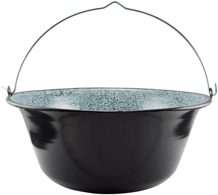 Campfire 10L Enamel Pot With Lid 2 Campfire 10L Enamel Pot With Lid - Billede 2