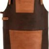 Petromax Buff Leather Apron With Cross Back Straps