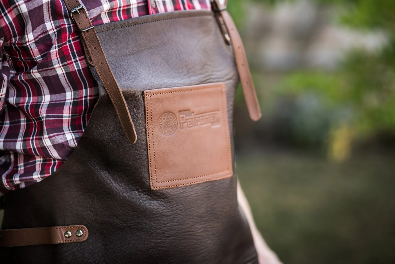 Petromax Buff Leather Apron With Cross Back Straps 6 Petromax Buff Leather Apron With Cross Back Straps - Billede 6