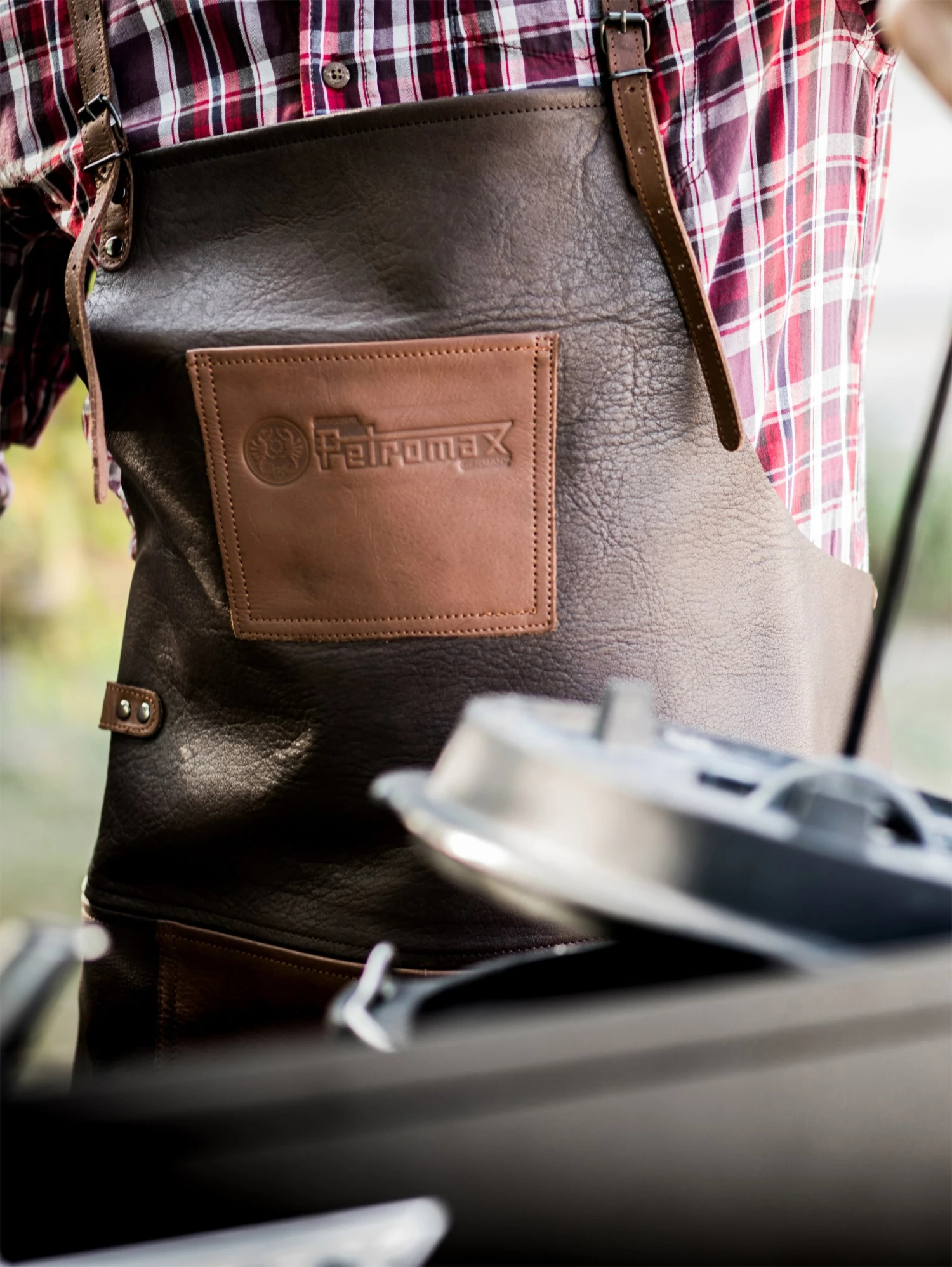 Petromax Buff Leather Apron With Cross Back Straps 7 Petromax Buff Leather Apron With Cross Back Straps - Billede 7