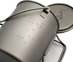 Titanium 750 Ml Pot With Bail Handle -Camping Salgsbutik 70800082 3