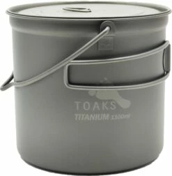 Titanium 1100 Ml Pot With Bail Handle