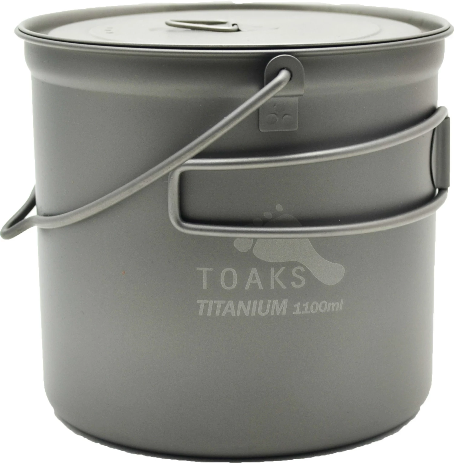 Titanium 1100 Ml Pot With Bail Handle 1 Titanium 1100 Ml Pot With Bail Handle