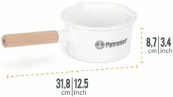 Petromax Enamel Pan 1L White -Camping Salgsbutik 70800108 2