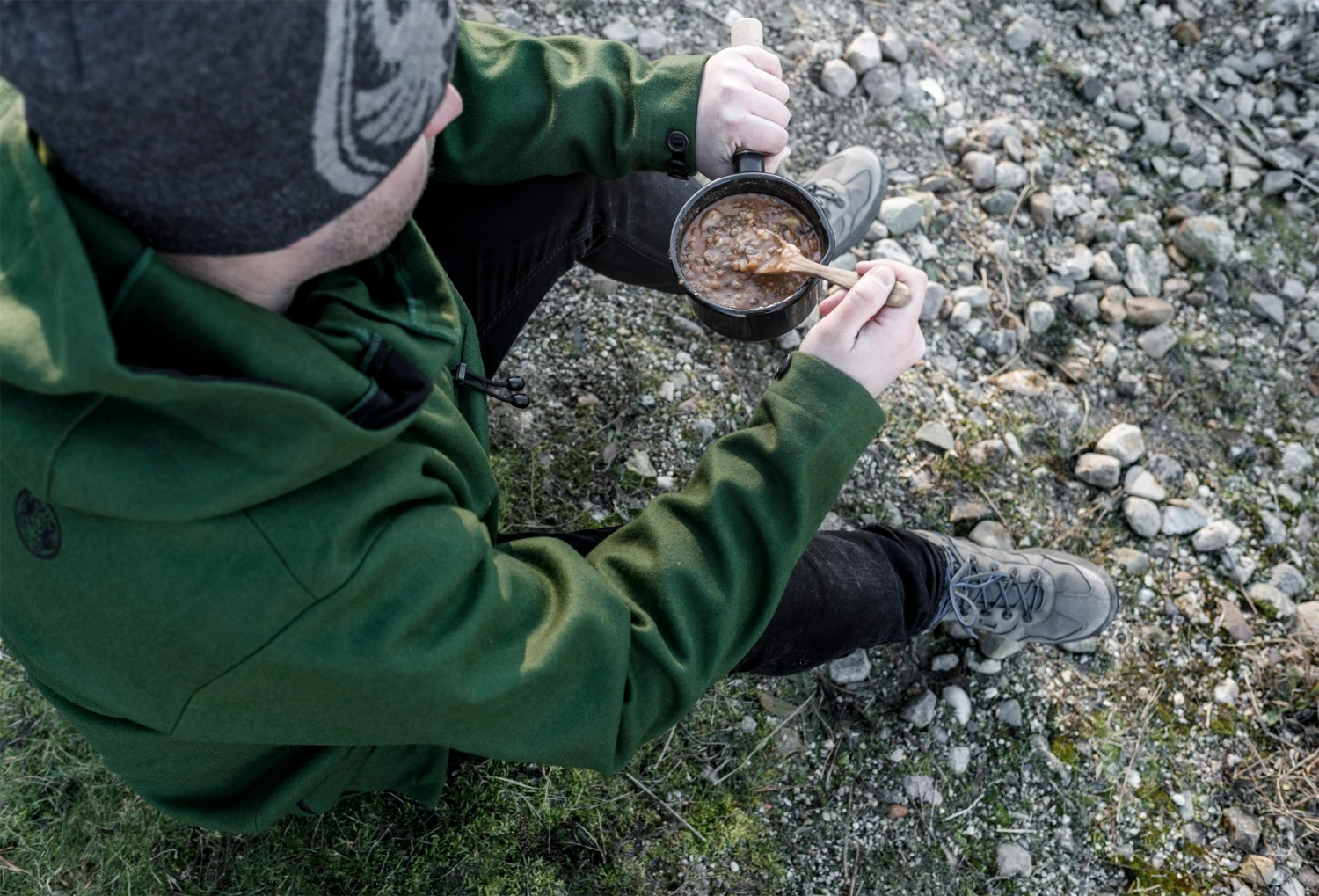 Petromax Enamel Pan 0.5L Black 3 Petromax Enamel Pan 0.5L Black - Billede 3