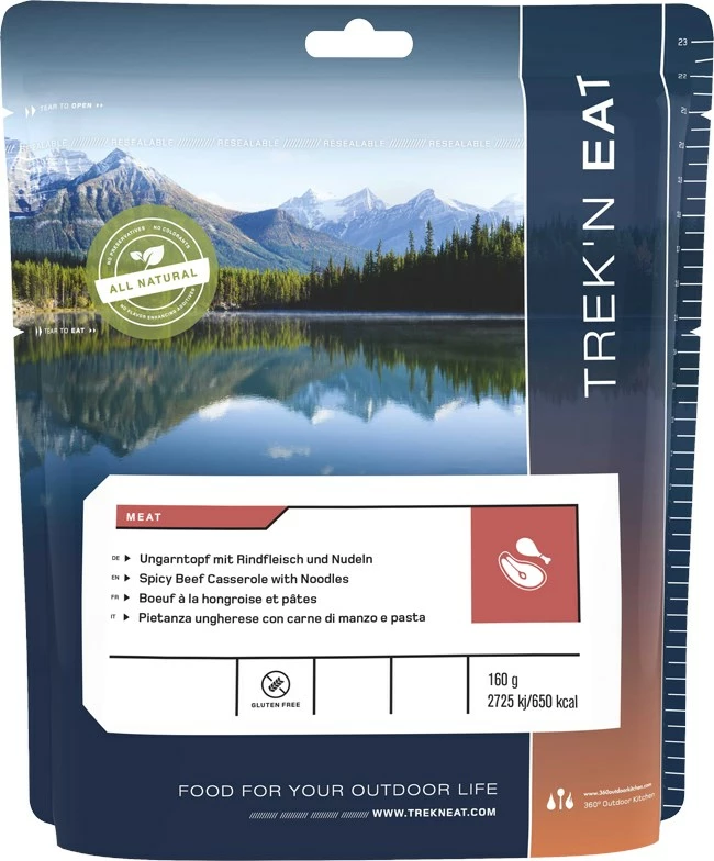 Trek'n Eat Spicy Beef Casserole With Noodles 2 Trek'n Eat Spicy Beef Casserole With Noodles - Billede 2