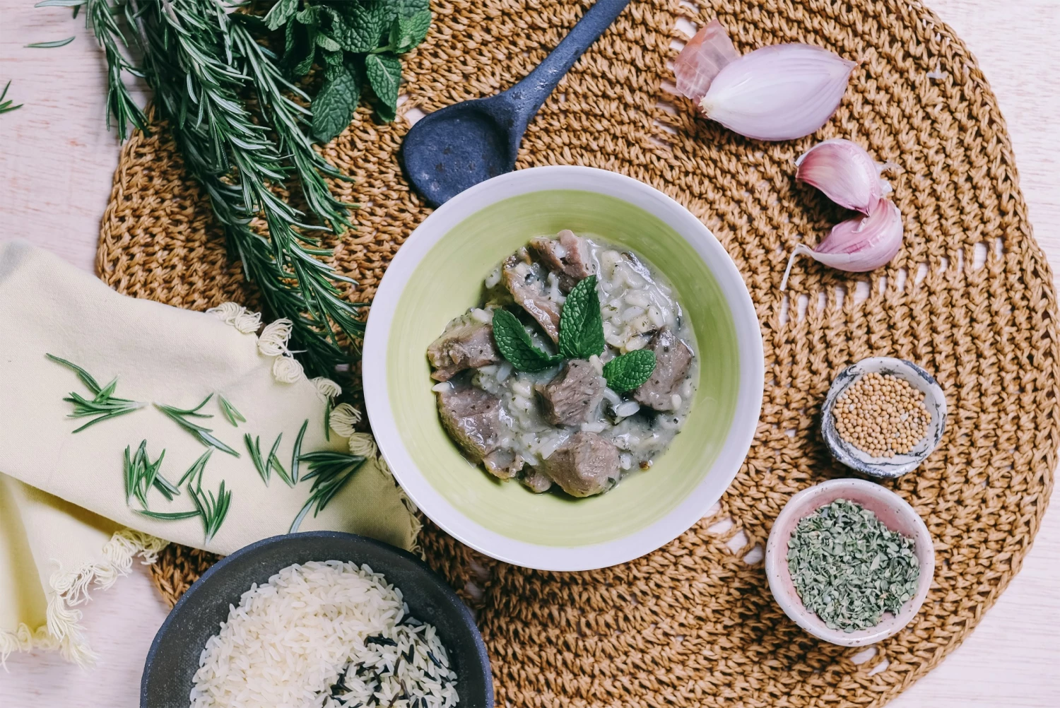 Minty Lamb Casserole With Long Grain & Wild Rice 1 Minty Lamb Casserole With Long Grain & Wild Rice