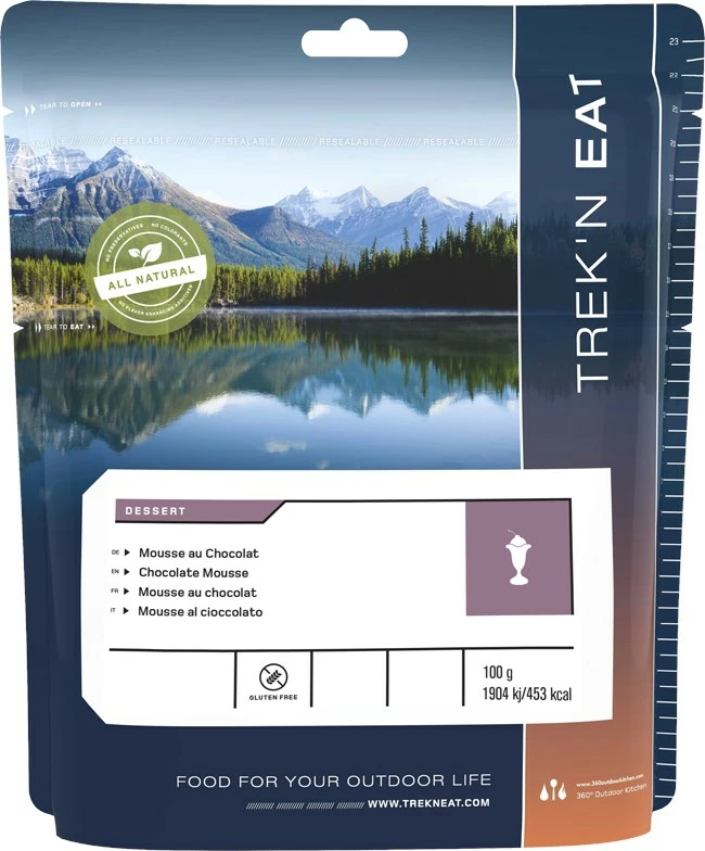 Trek'n Eat Chocolate Mousse 2 Trek'n Eat Chocolate Mousse - Billede 2