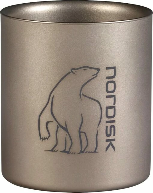 Nordisk Titanium Mug Double Wall, 220 Ml -Camping Salgsbutik 71700025