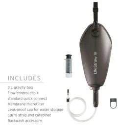 Lifestraw Gravity Water Filter System, 3L -Camping Salgsbutik 71900043 4