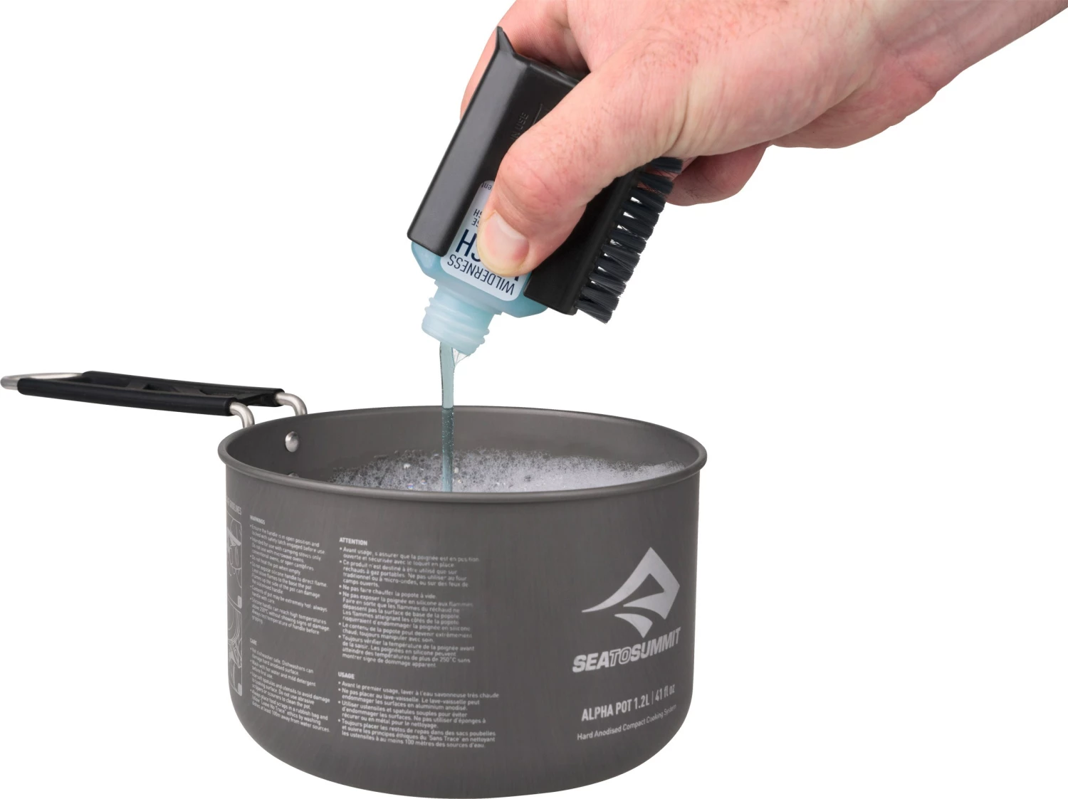 Sea To Summit Camp Kitchen Clean-Up Kit, 6 Pcs 3 Sea To Summit Camp Kitchen Clean-Up Kit, 6 Pcs - Billede 3