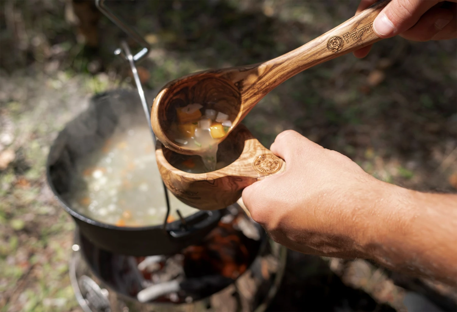 Petromax Ladle Olive Wood 4 Petromax Ladle Olive Wood - Billede 4