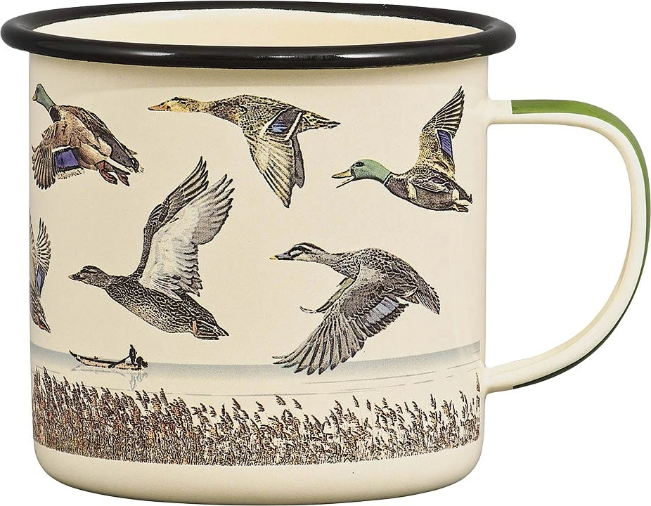 Gentlemen's Hardware Great Outdoors Lake & Ducks Enamel Mug 1 Gentlemen's Hardware Great Outdoors Lake & Ducks Enamel Mug