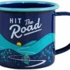 Gentlemen's Hardware Hit The Road Navy Enamel Mug