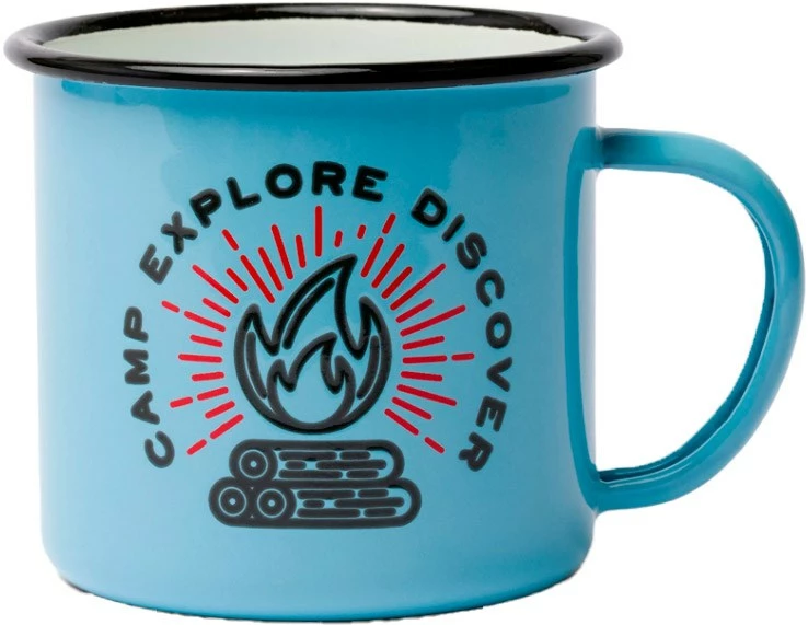 Gentlemen's Hardware Camp Explore Discover Enamel Mug 1 Gentlemen's Hardware Camp Explore Discover Enamel Mug